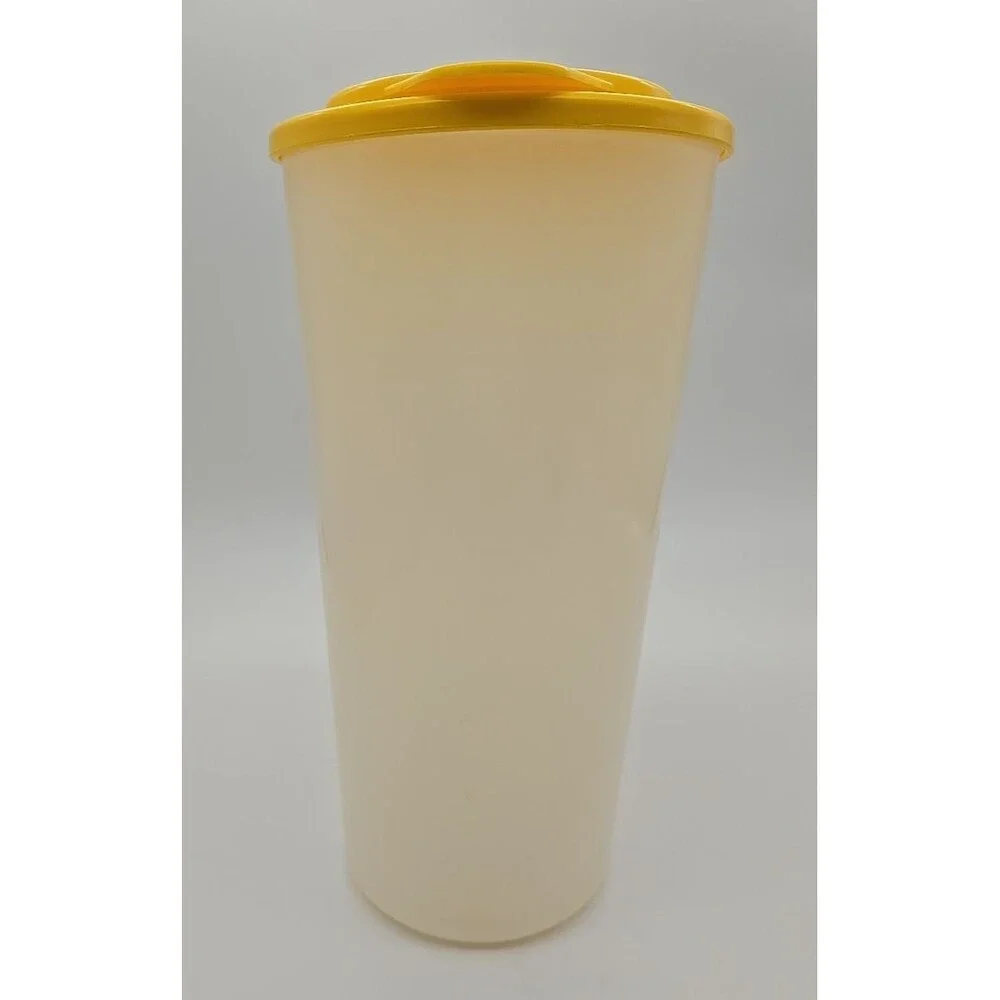 Kelloggs Cereal Storage Container Yellow‎ Vintage 1996 Advertising Fresh Keeper